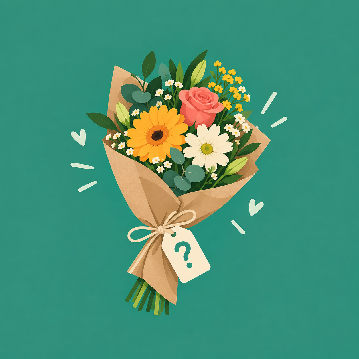 Le bouquet surprise Happy Flower